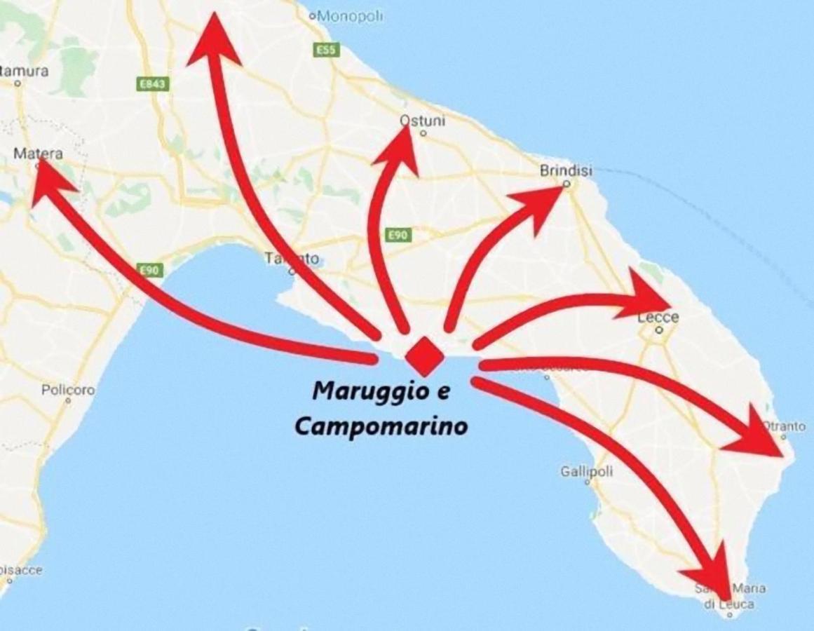 Casa Vacanze Santiago E Ian Maruggio Zewnętrze zdjęcie